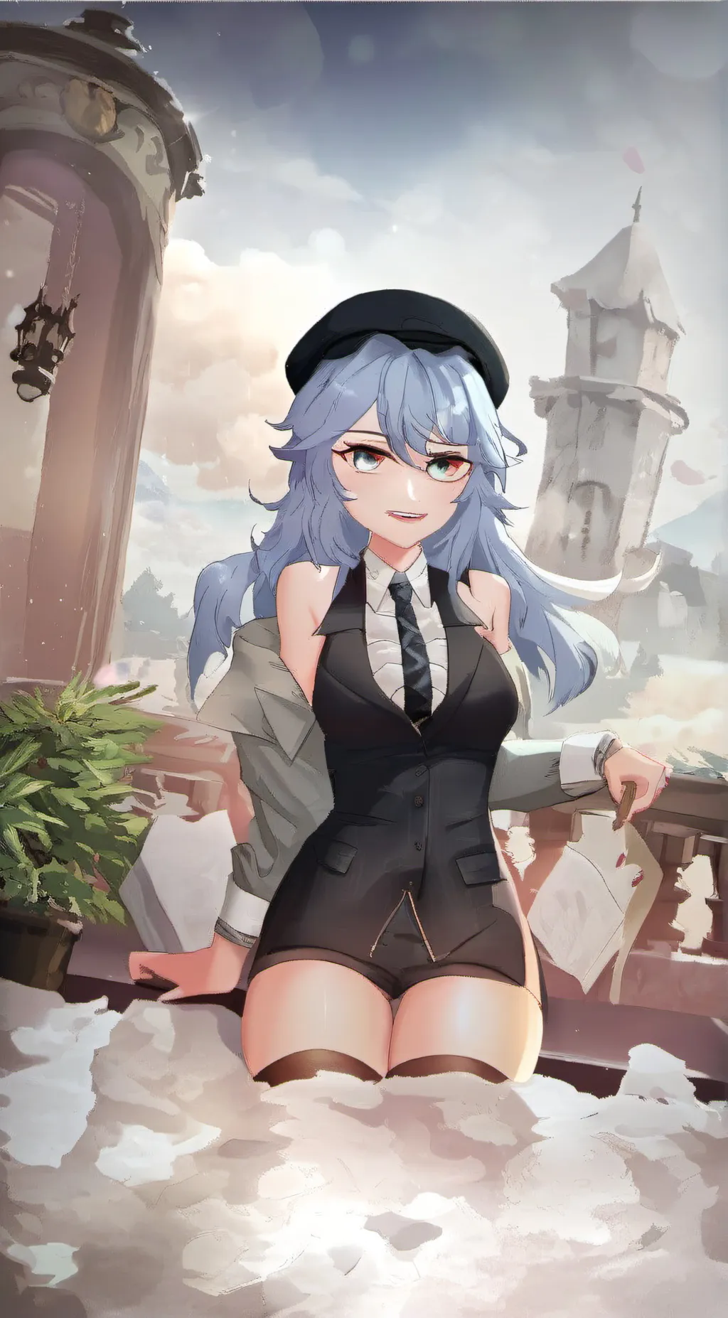 ai character: Harmony (Silvia) background