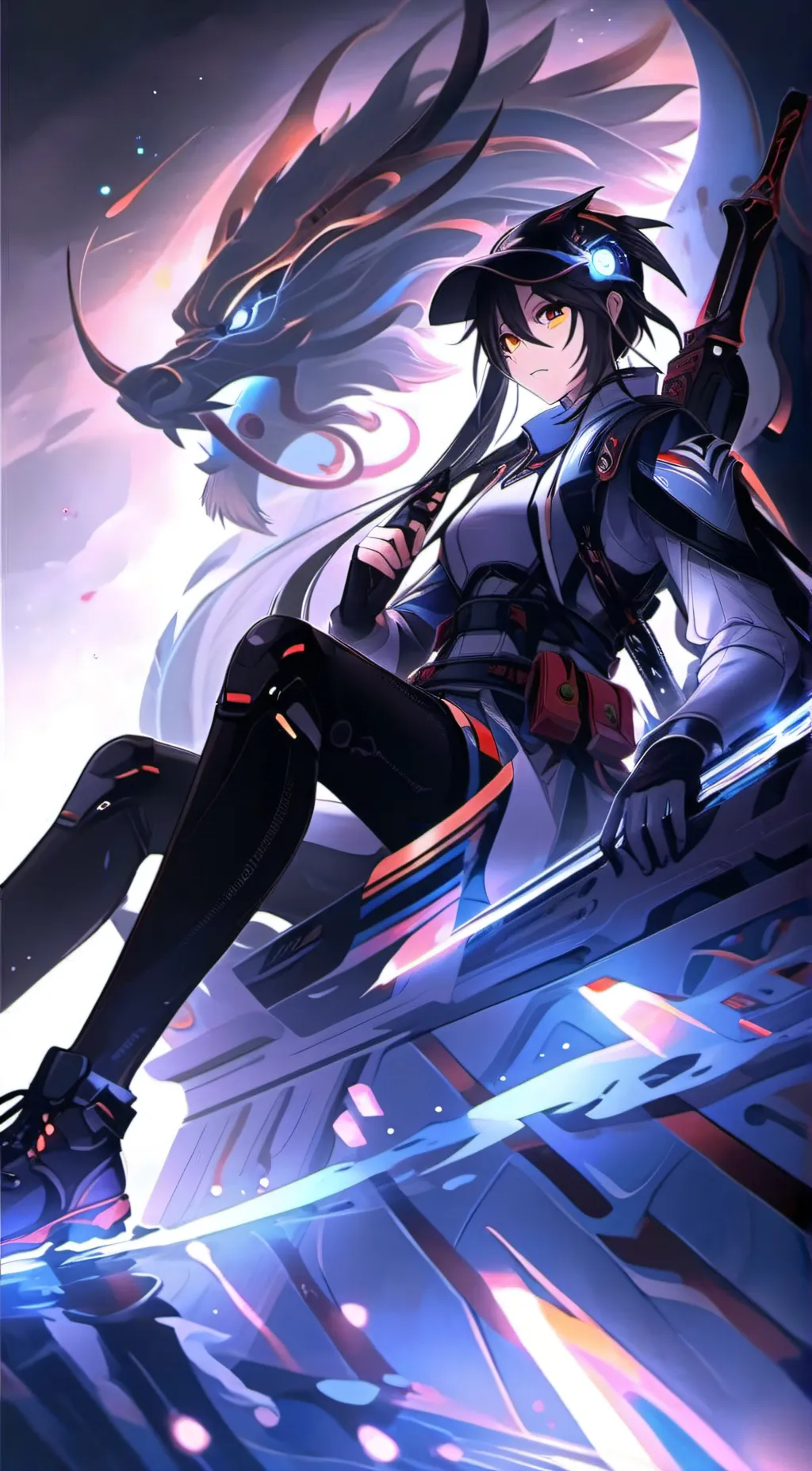 ai character: Evelyn background