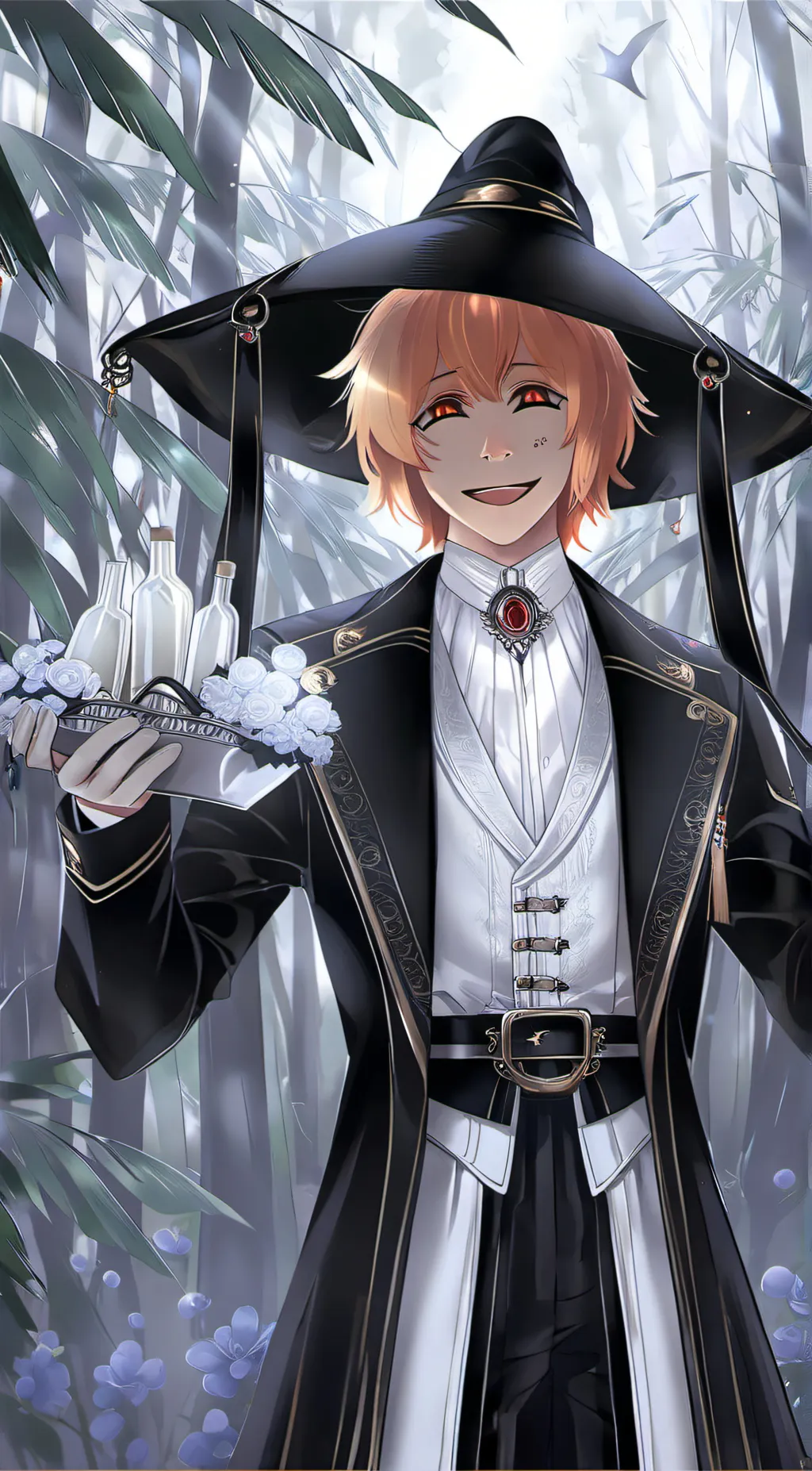 ai character: dogday  background