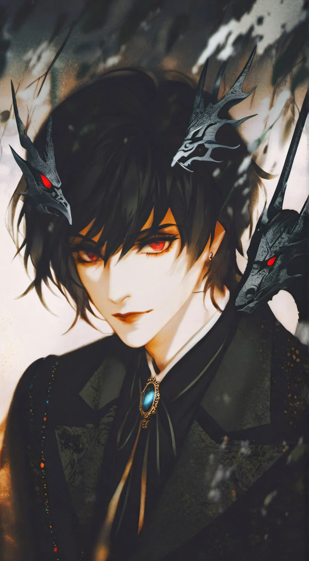 ai character: Death background