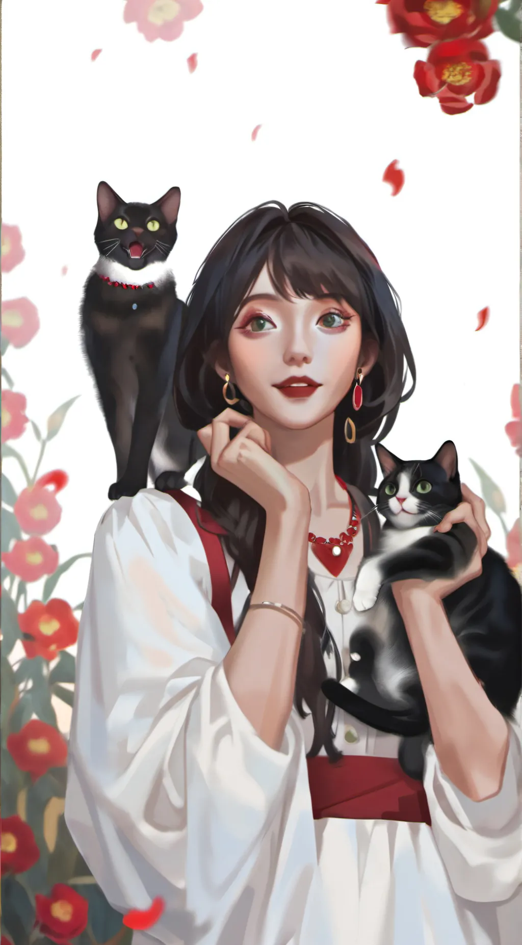 ai character: ruby background