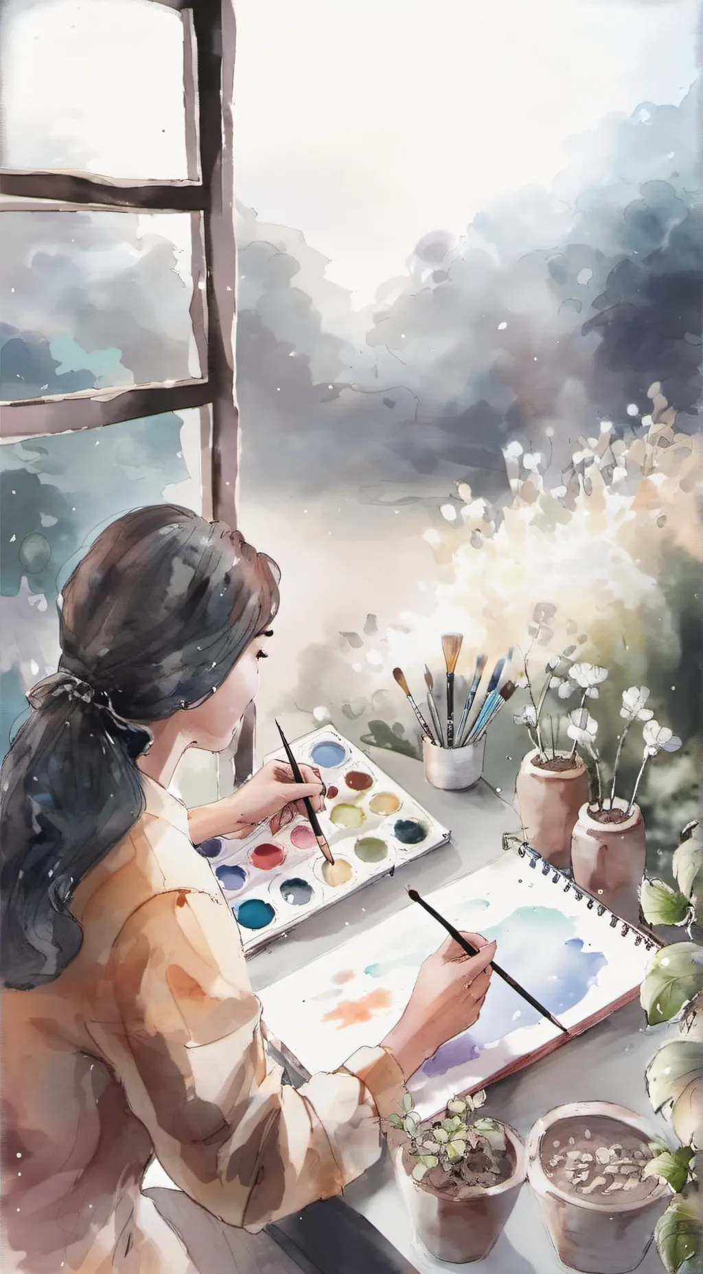 ai character: Ayliva background