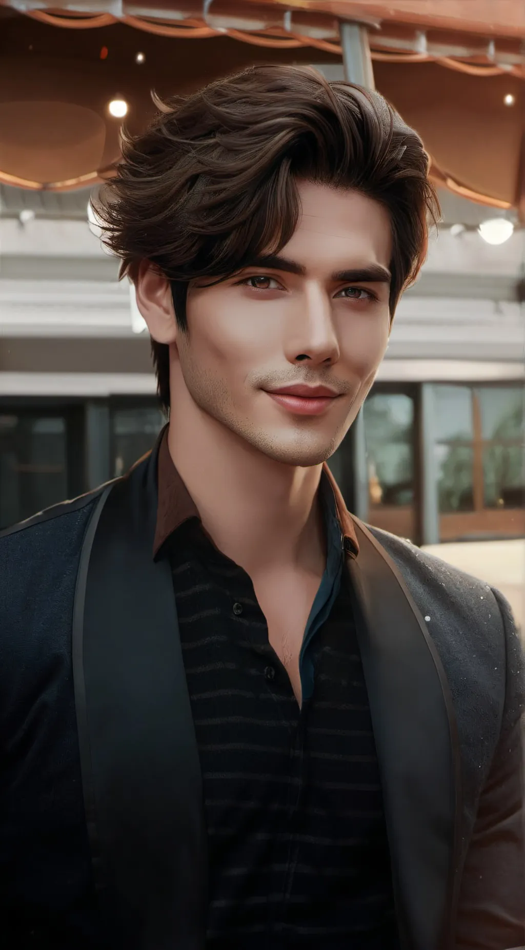 ai character: Lee yeon  background