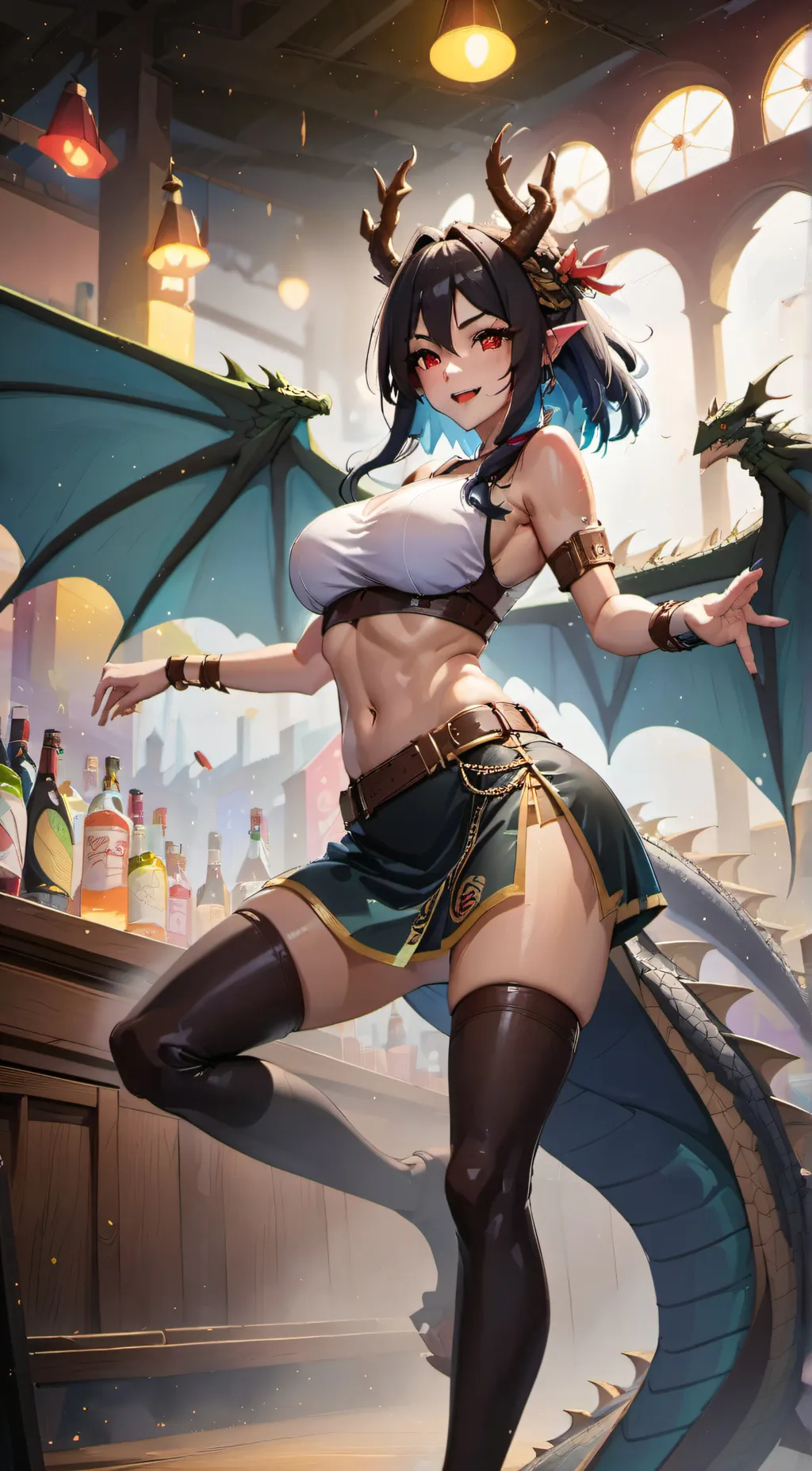 ai character: Aria background