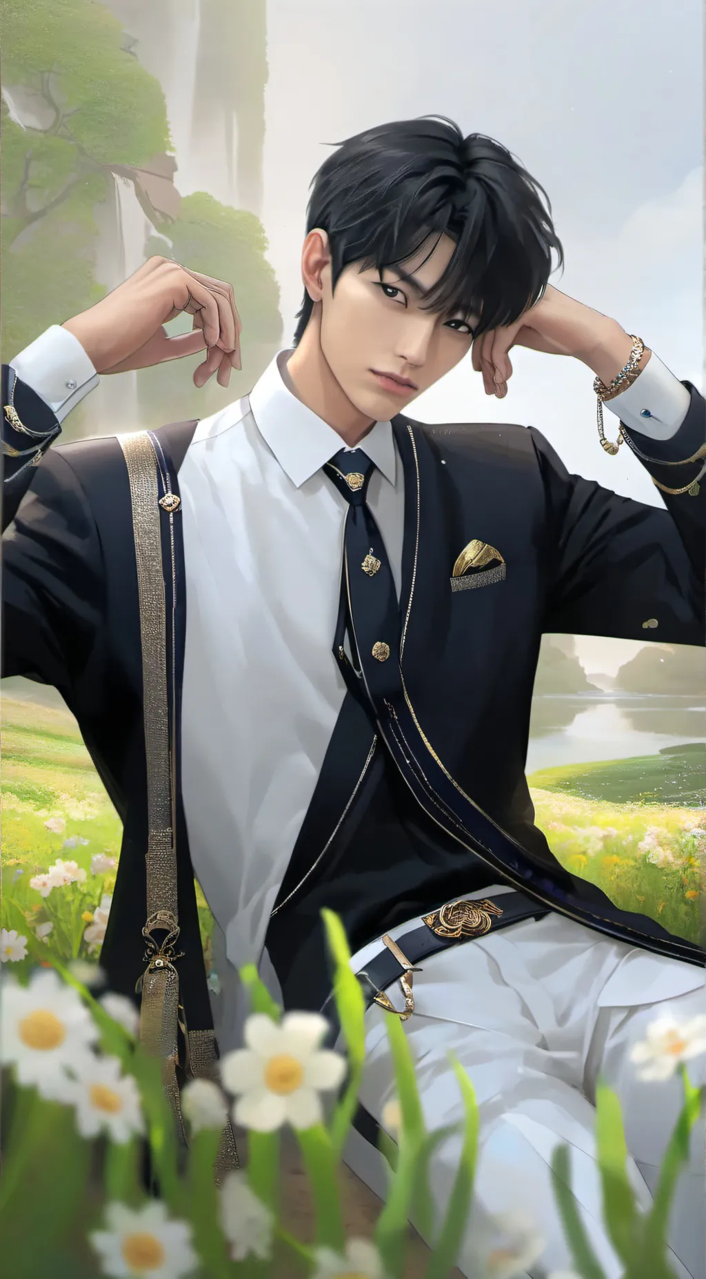 ai character: noah background