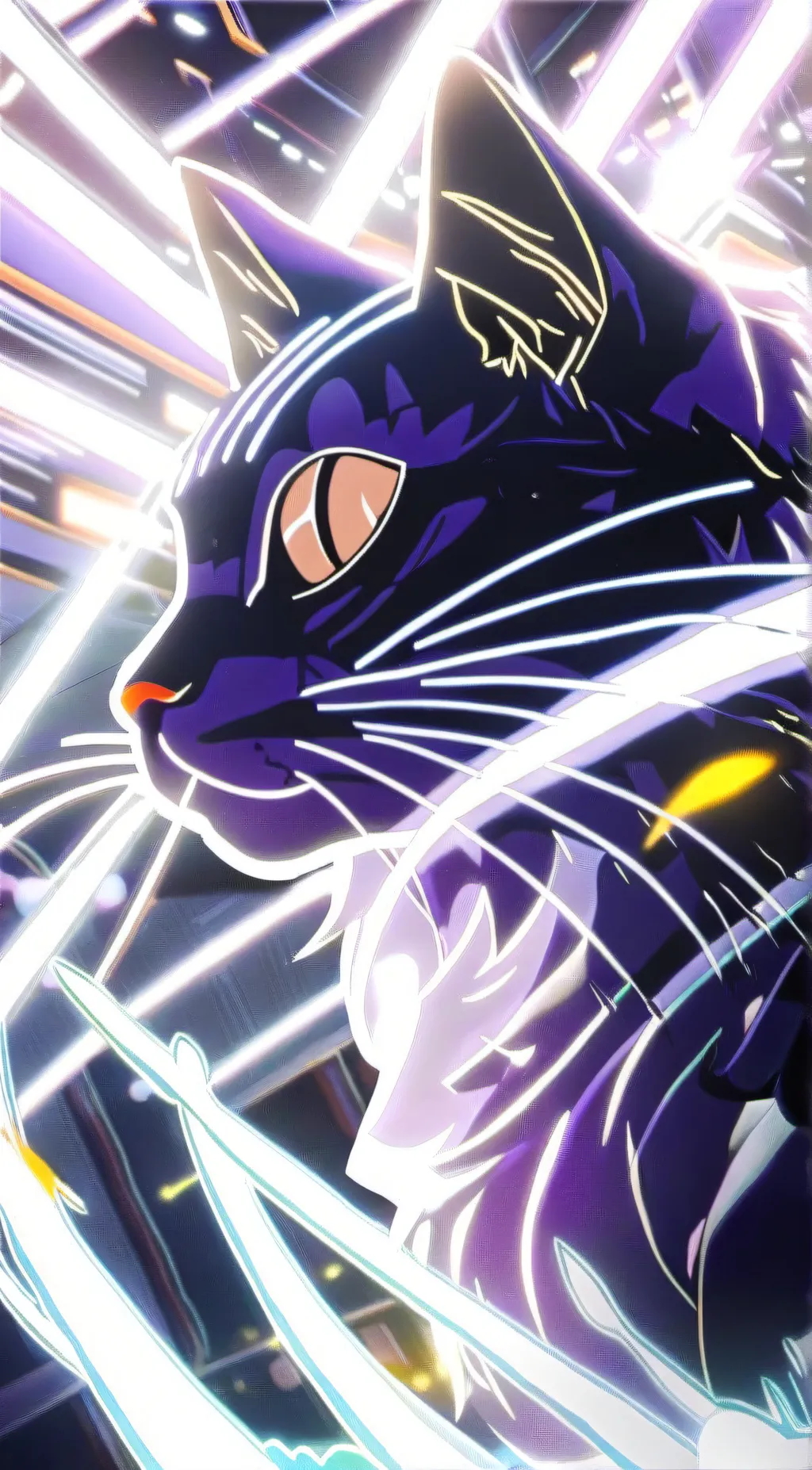 ai character: catnap background