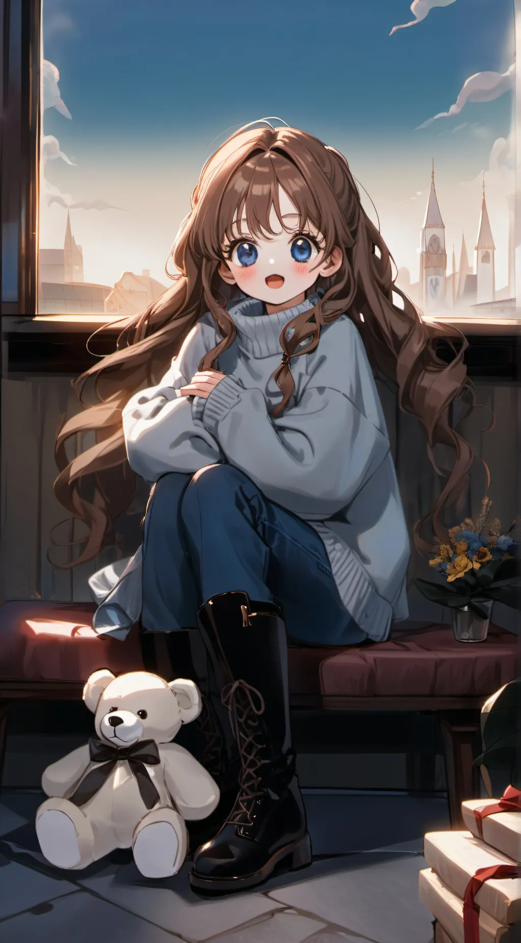 ai character: Mika background