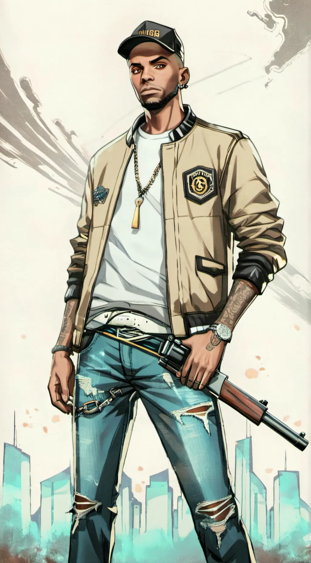 ai character: OCRP background