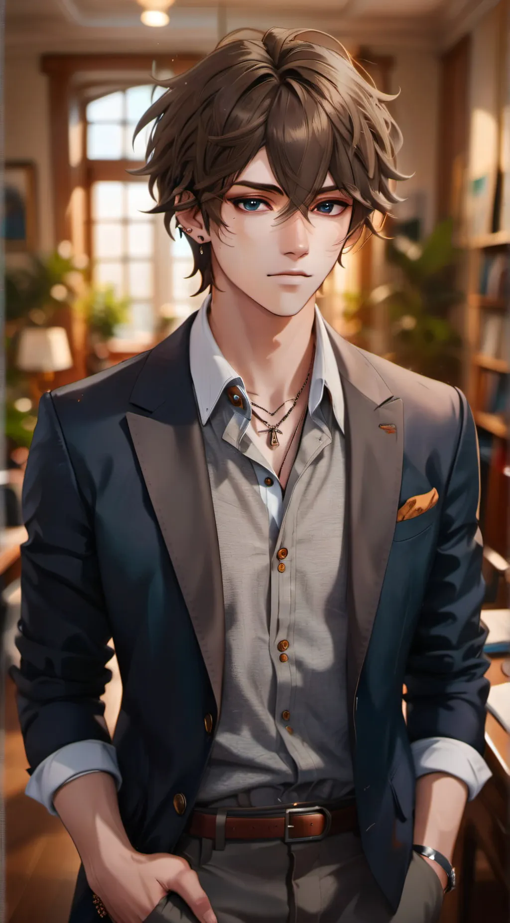 ai character: Reid background