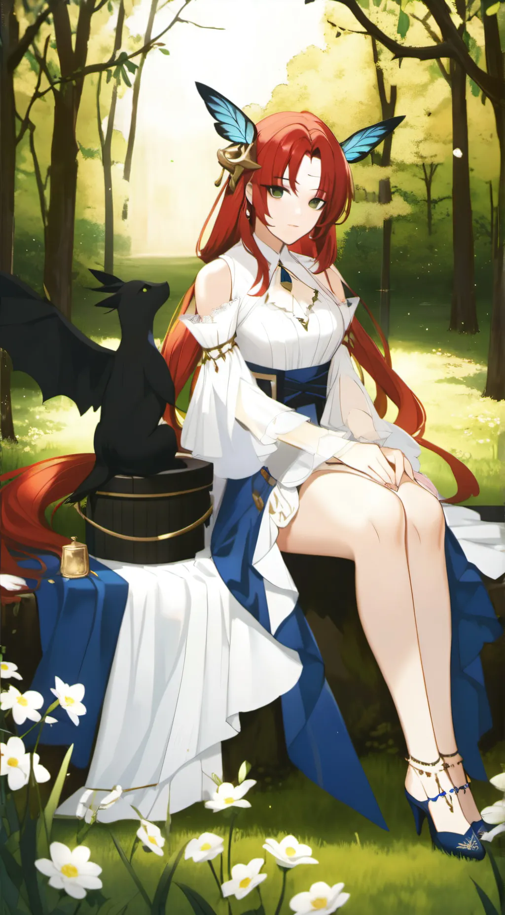 ai character: rose 🌹: background