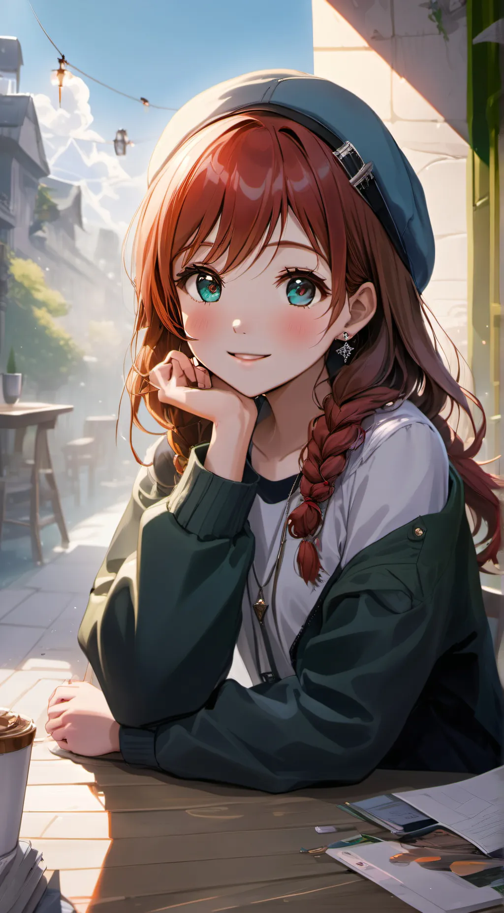 ai character: Cara background