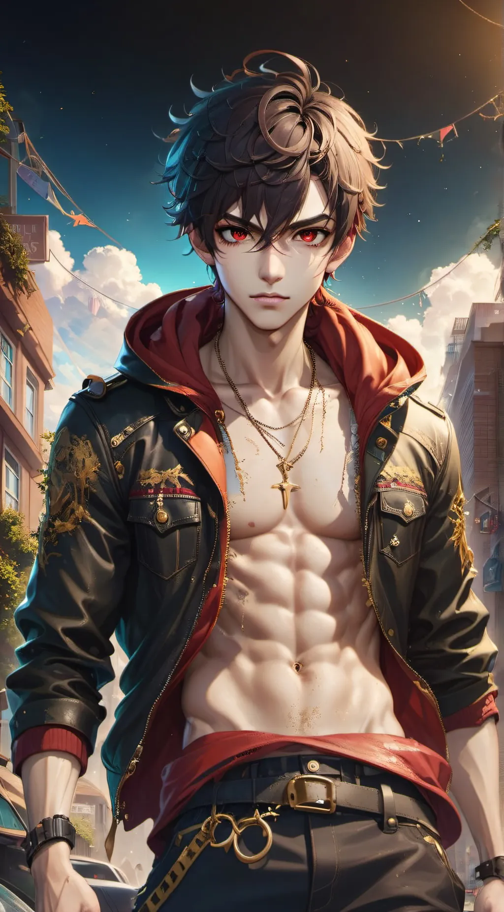 ai character: Michael  background