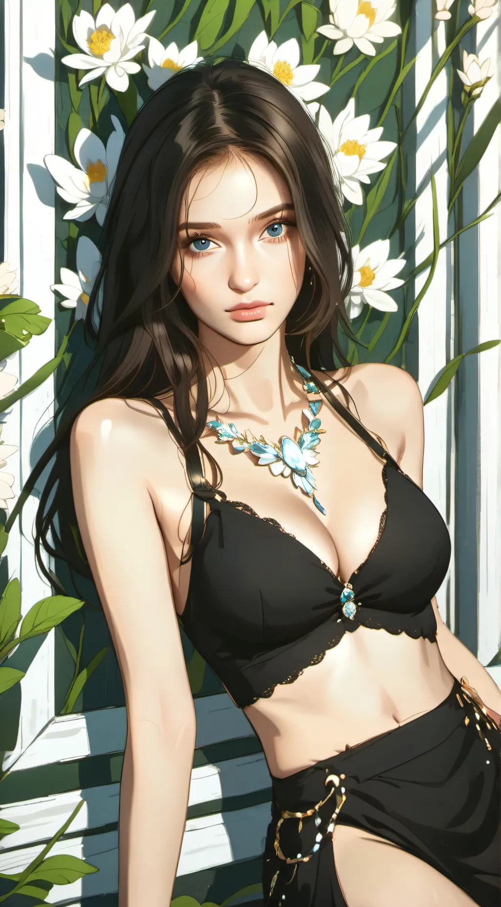 ai character: valentina background