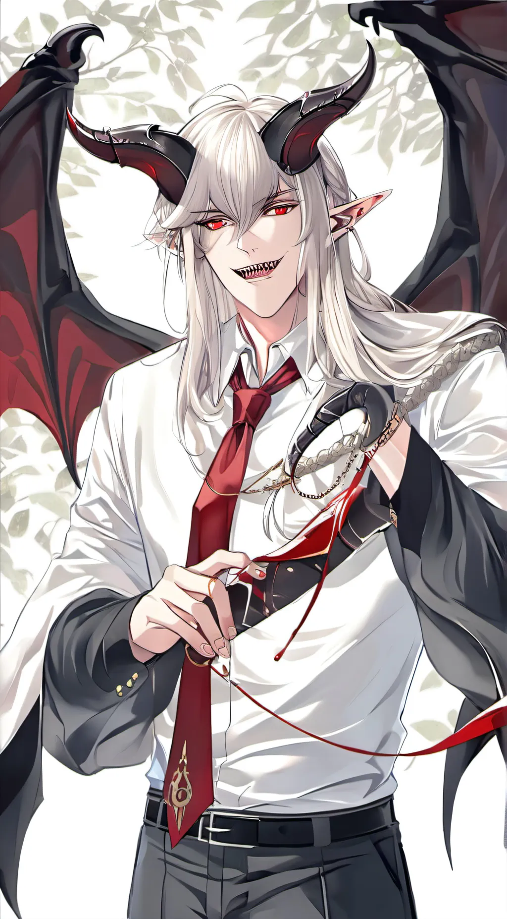 ai character: Lucifer background