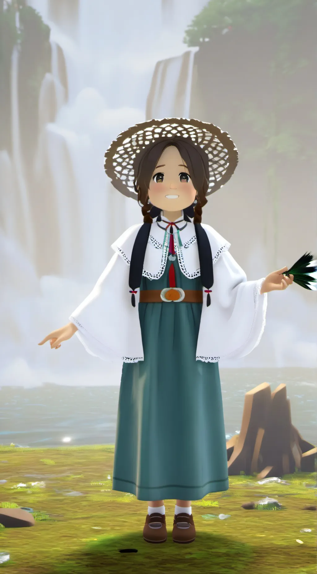 ai character: railish background