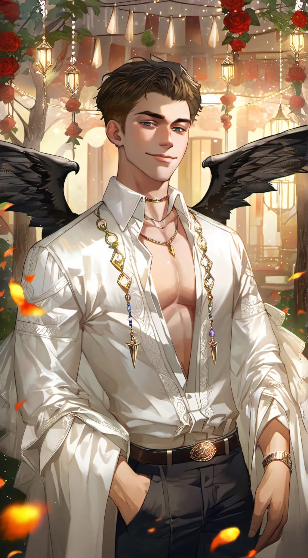 ai character: Adam background