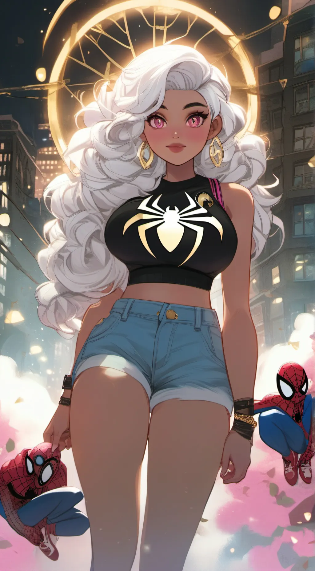 ai character: Luna background