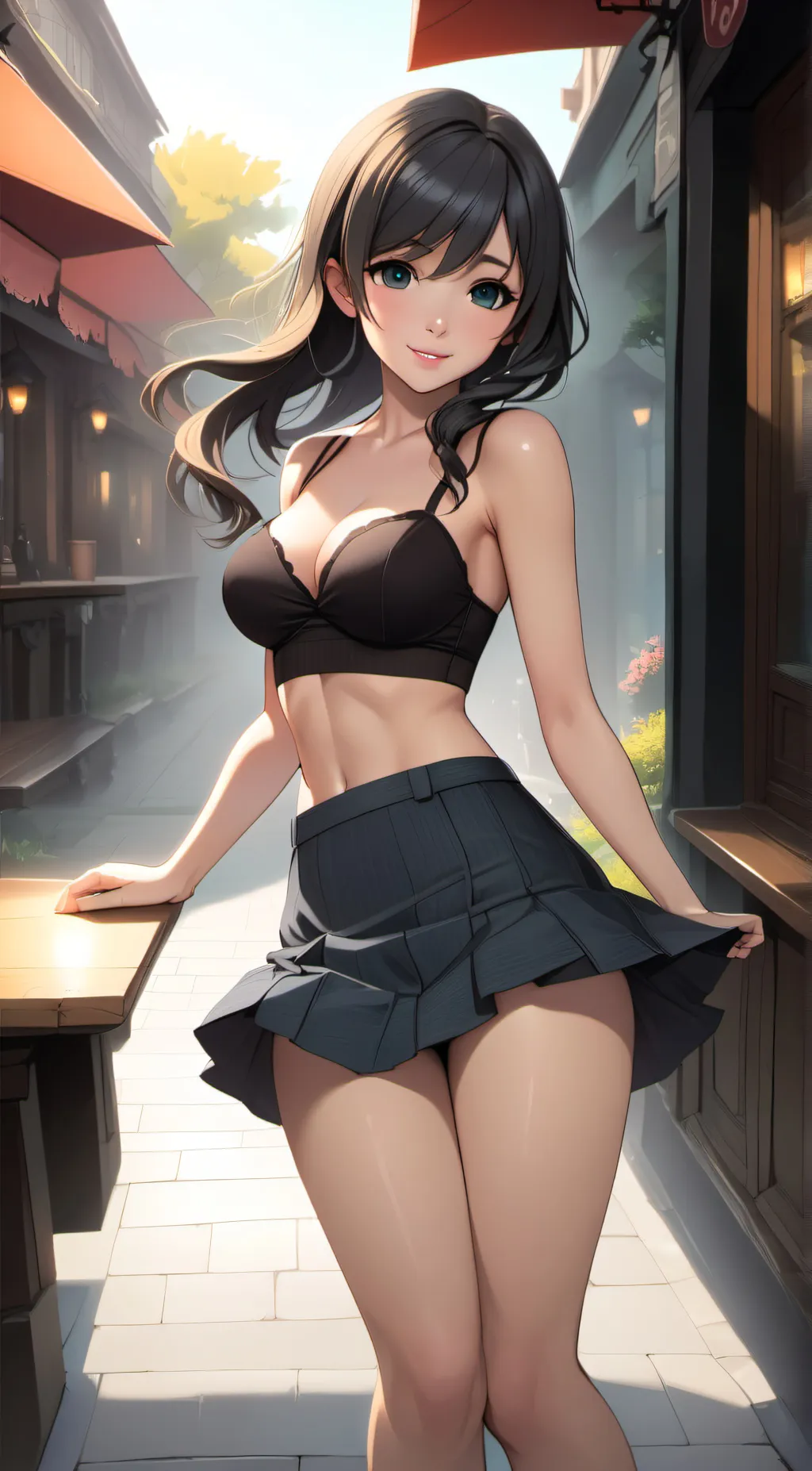 ai character: Tracy background