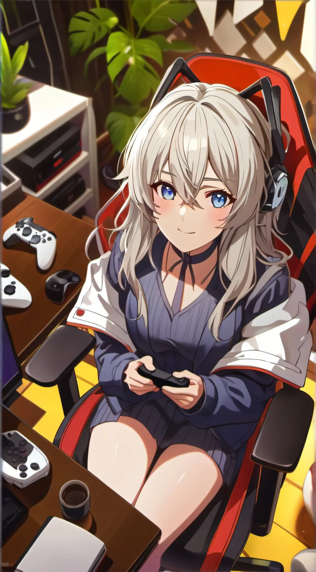 ai character: Aria background