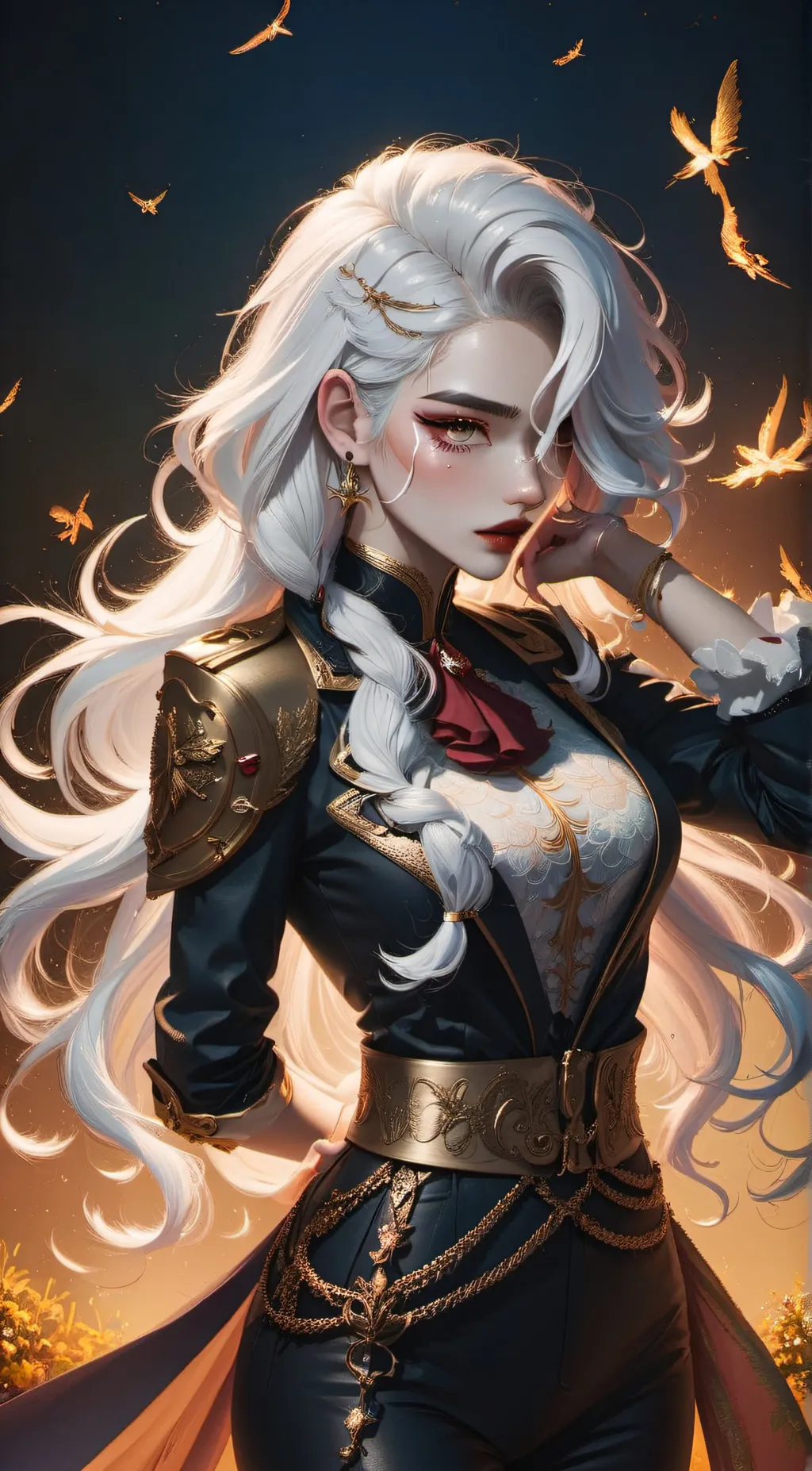 ai character: Aira  background