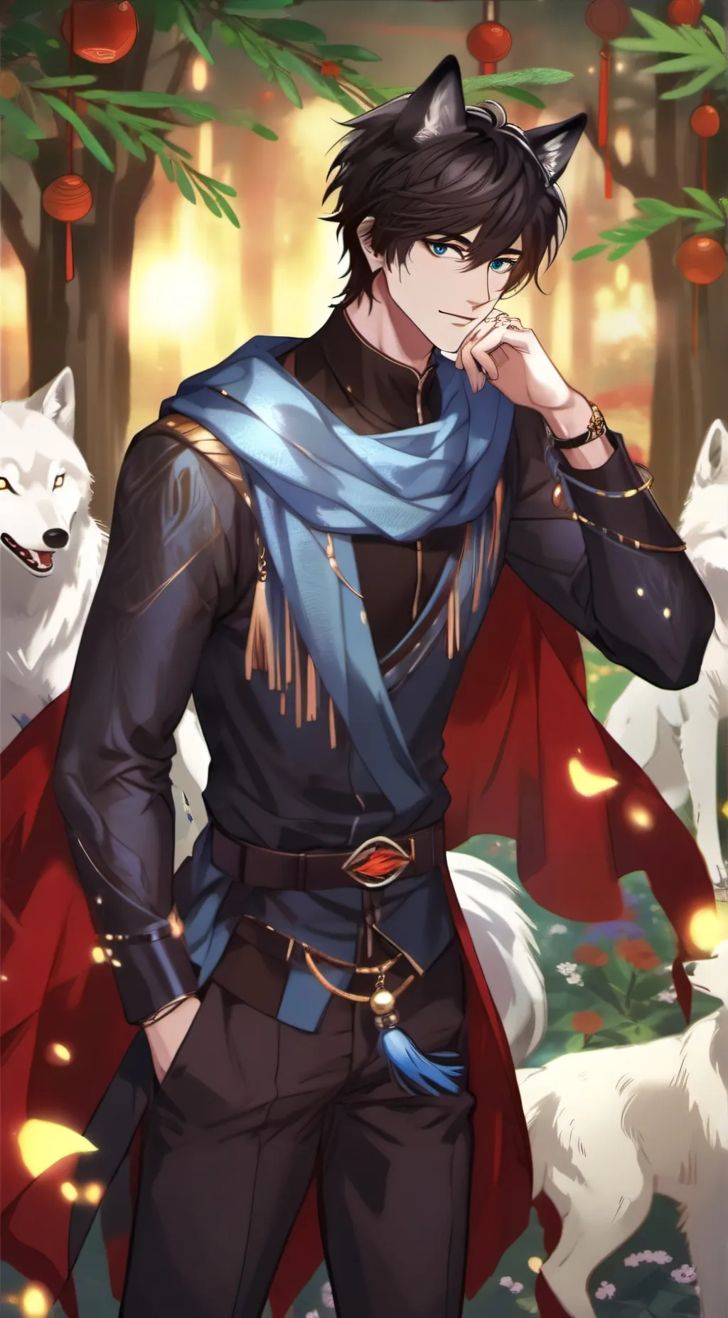 ai character: Alic Moon background