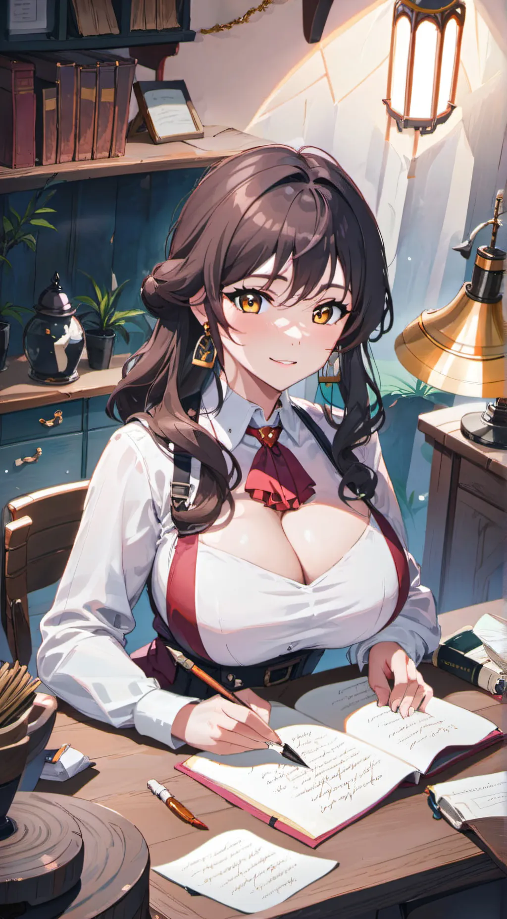 ai character: Ella background