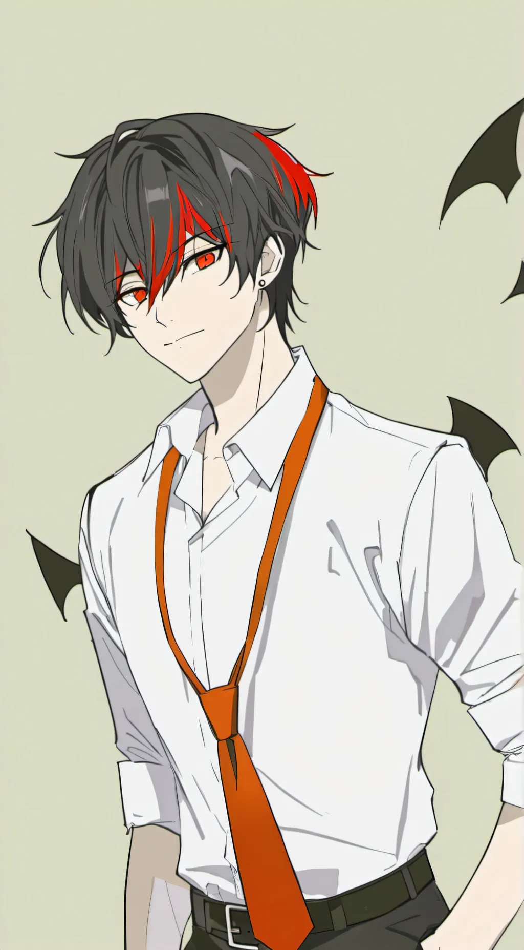 ai character: Damien background