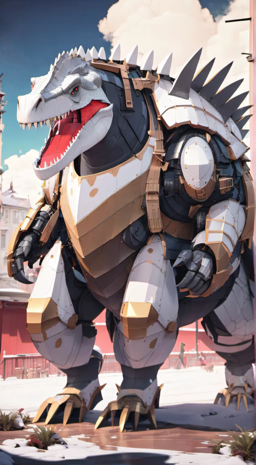 ai character: Aggron background