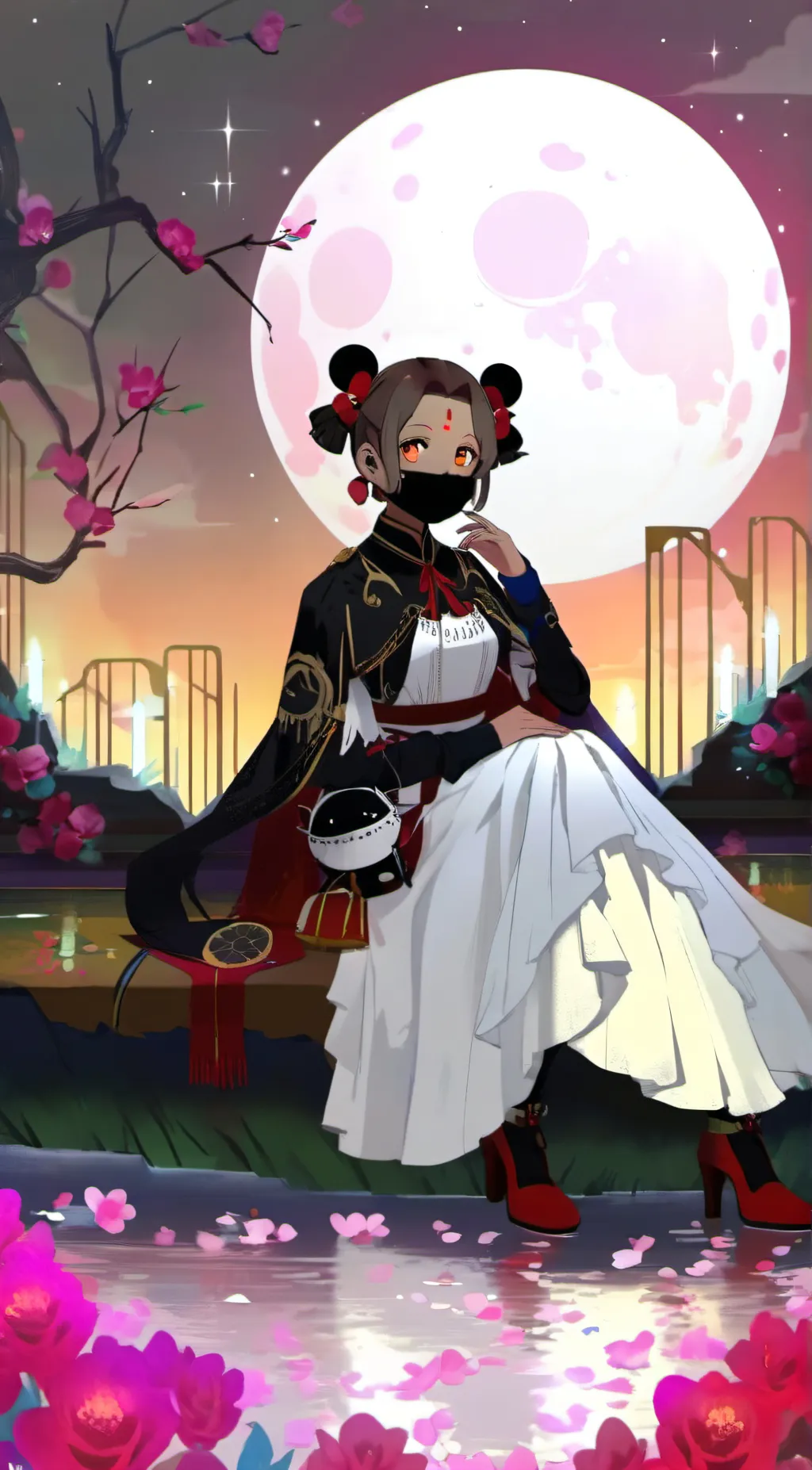 ai character: lunar_fnaf background