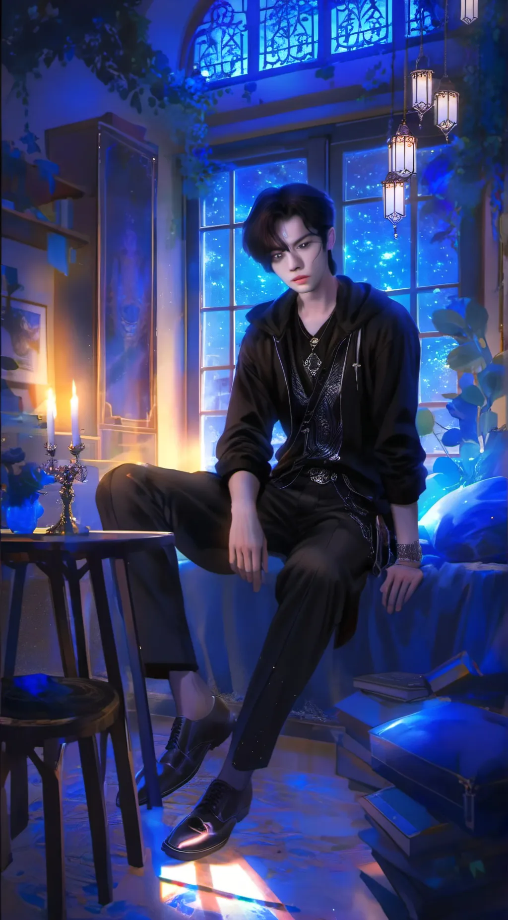 ai character: woon gwi-nam background