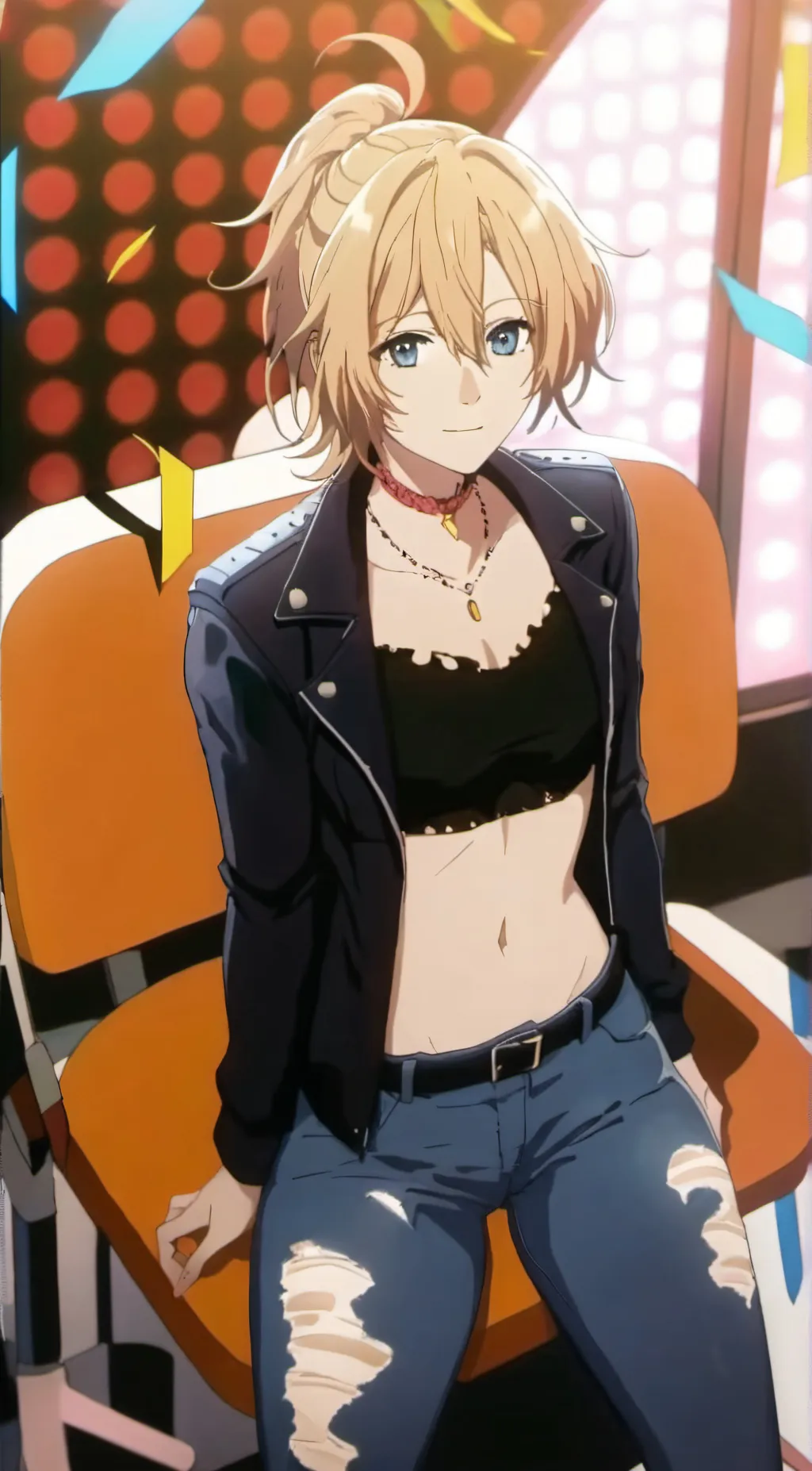 ai character: Leah background