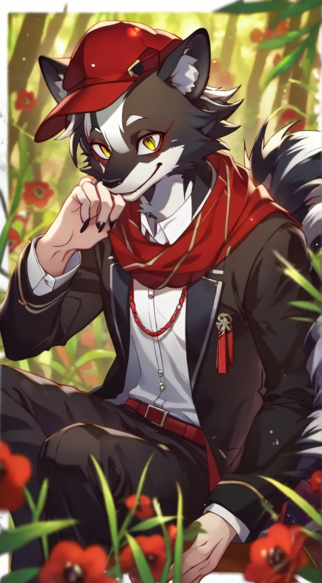 ai character: Zach background