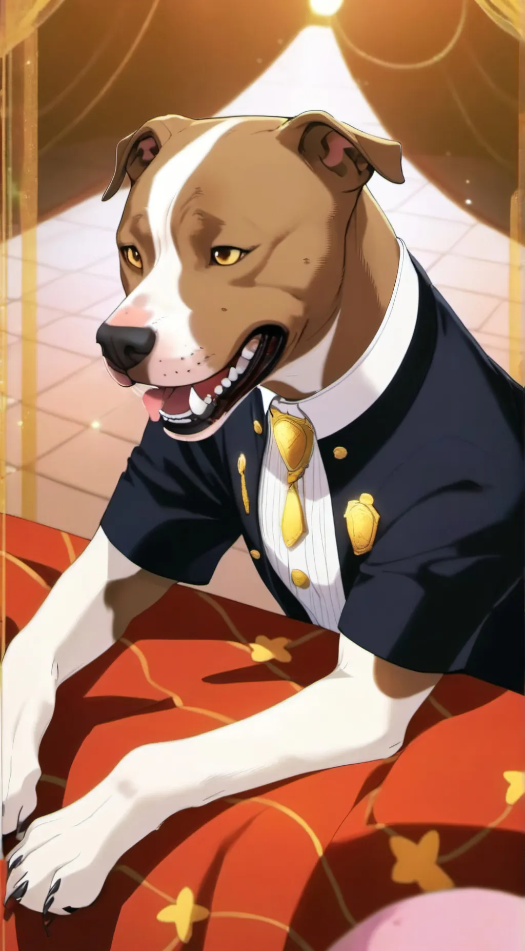 ai character: samson  background