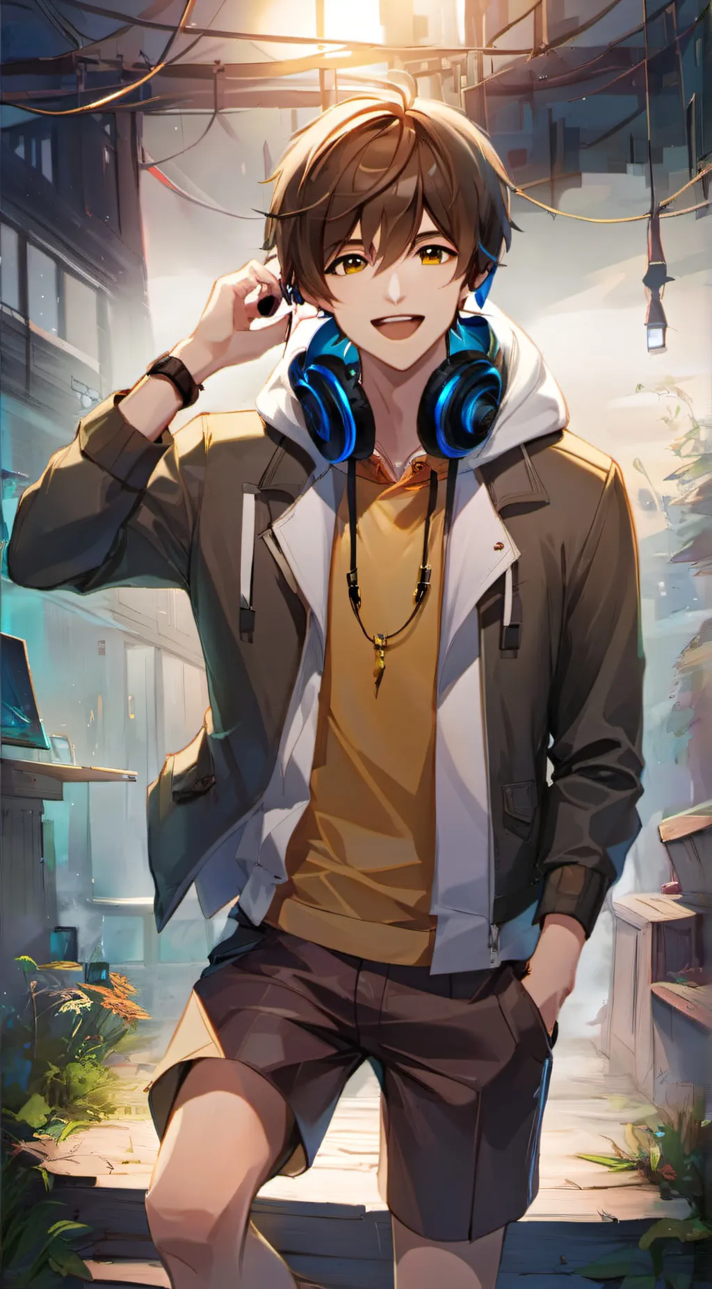 ai character: issac background