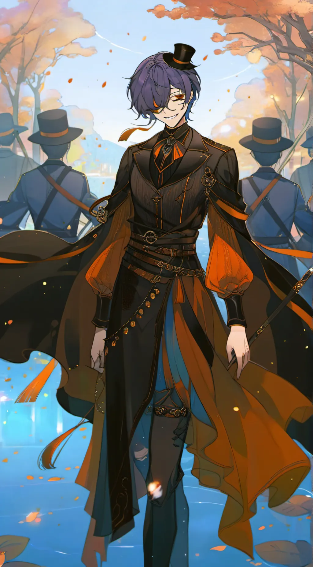 ai character: Michael  background