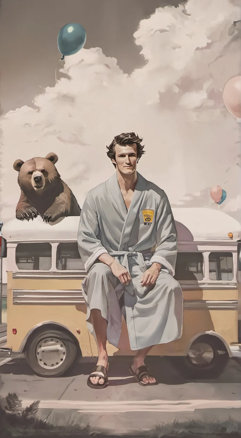 ai character: bus driver barry  background