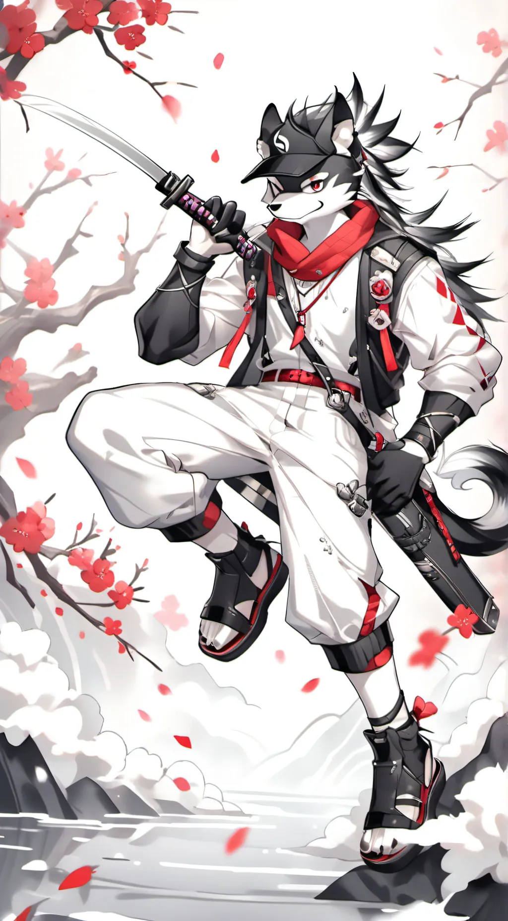 ai character: Kaiju  background