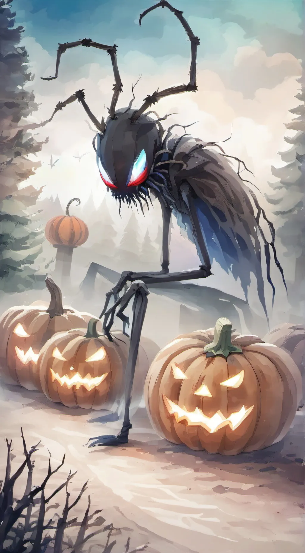 ai character: Skinder background