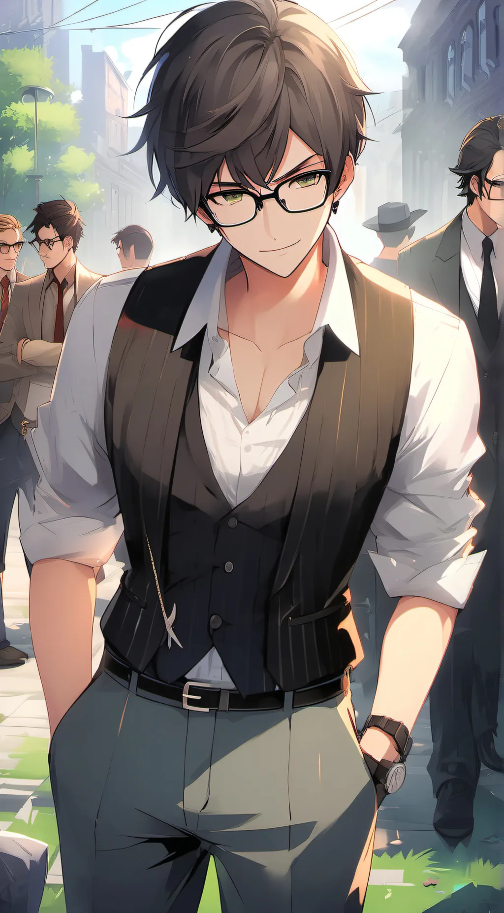 ai character: Kian background