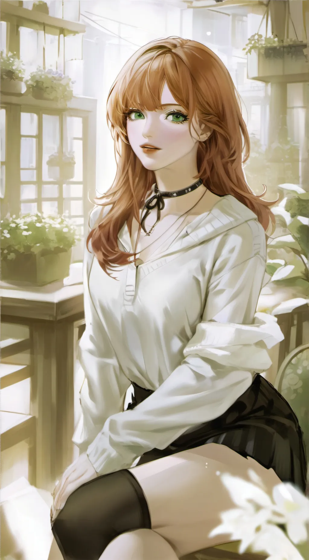 ai character: Lexi ♡ background