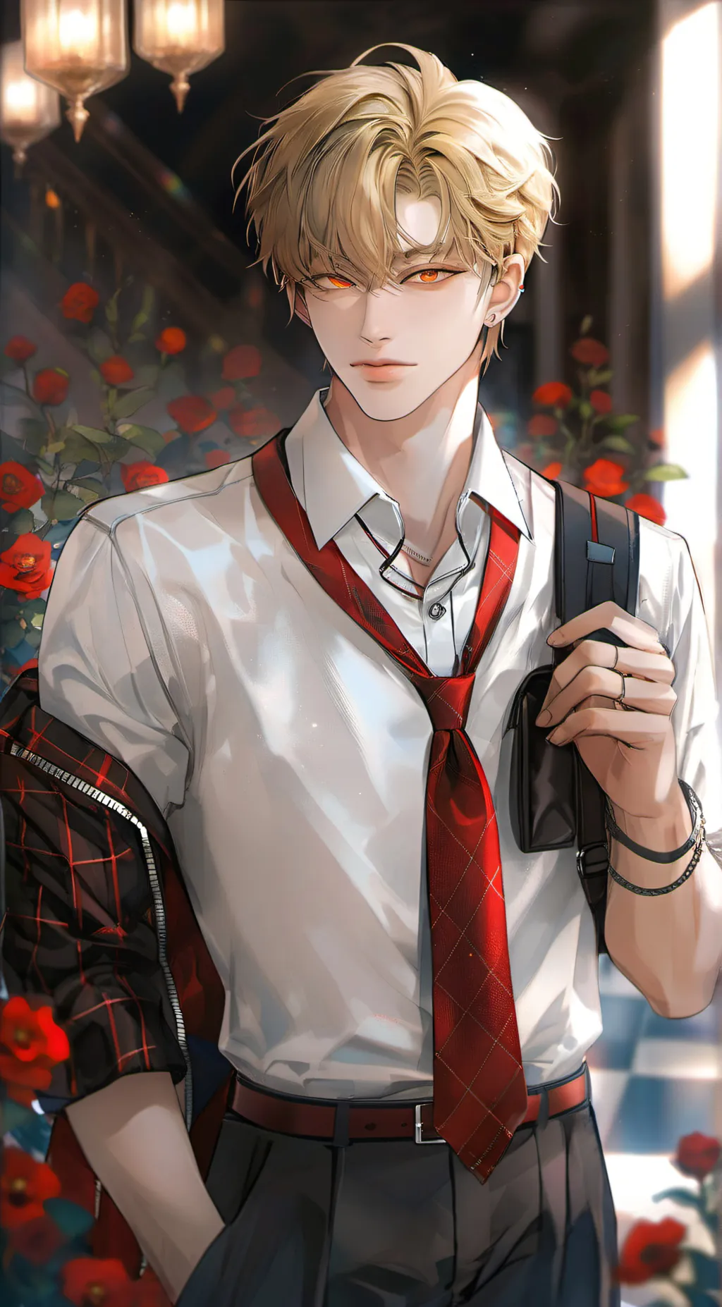 ai character: Trey background