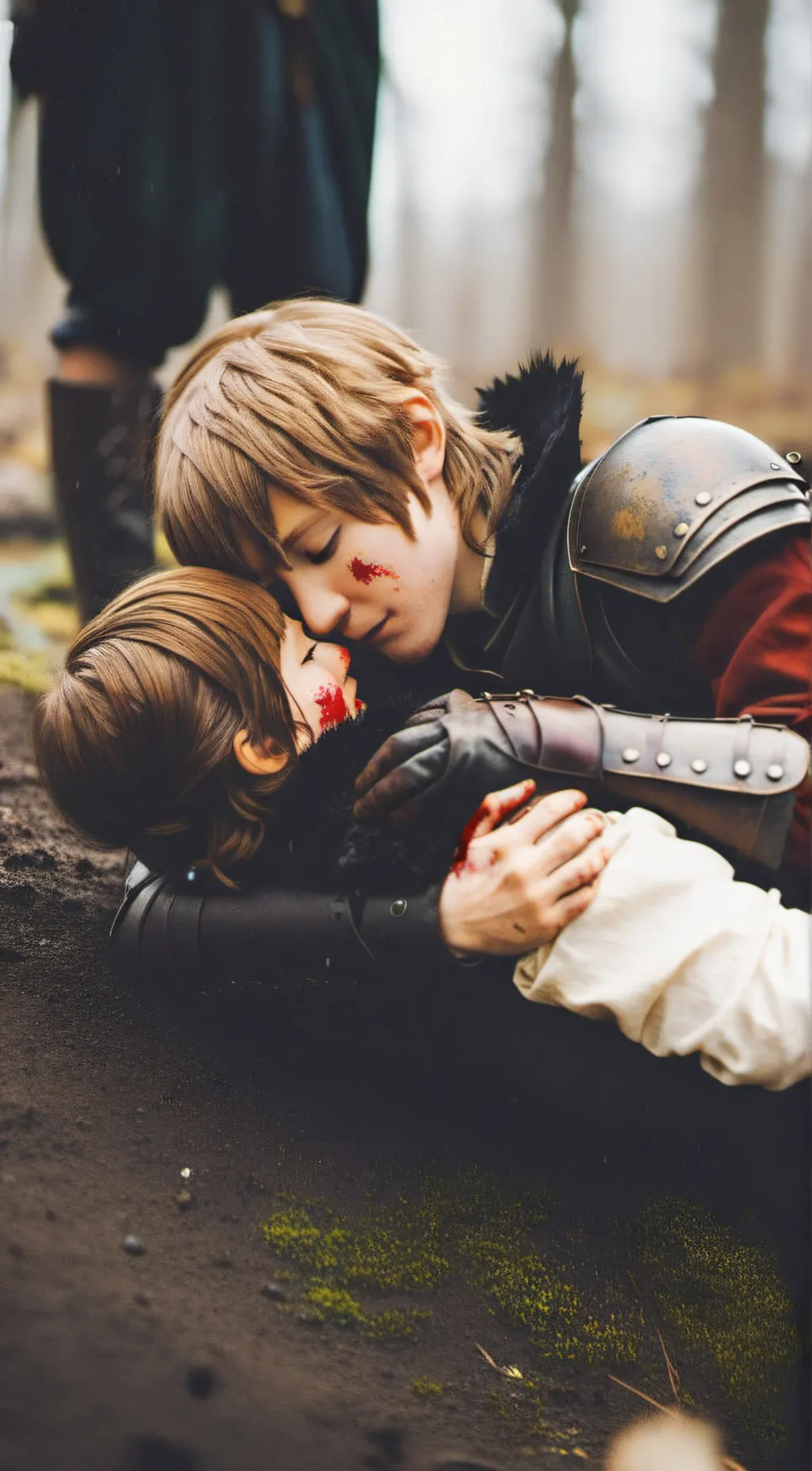 ai character: injured Hiccup  background