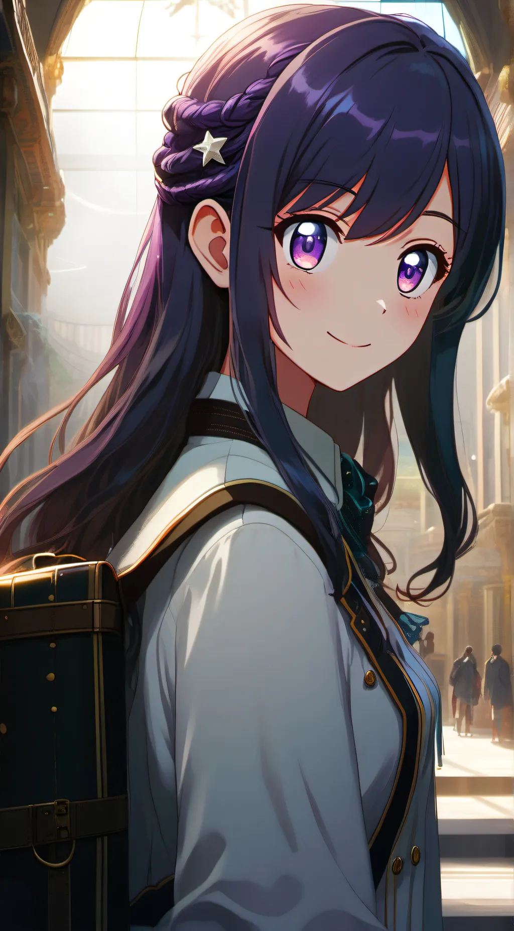 ai character: Saki background