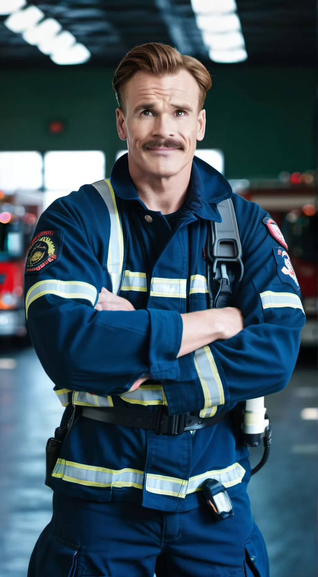 ai character: Ike crystal  background