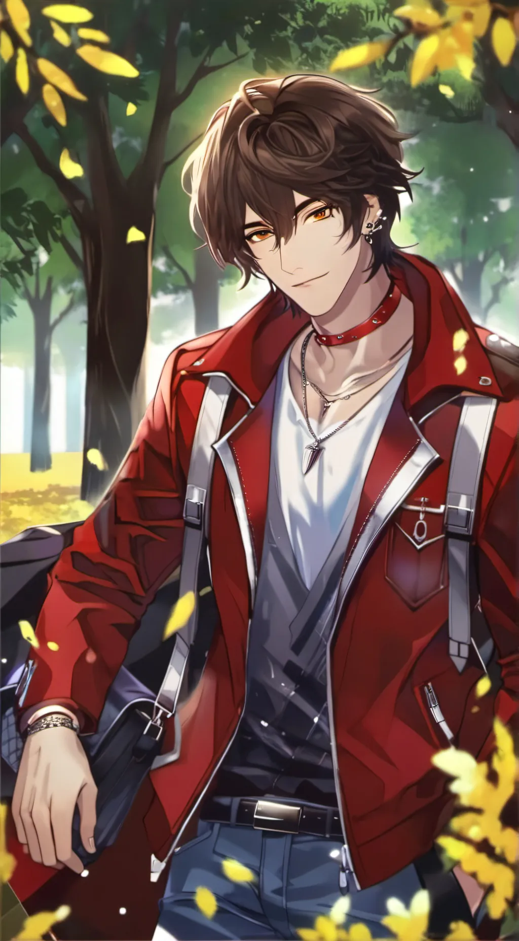 ai character: Mark background