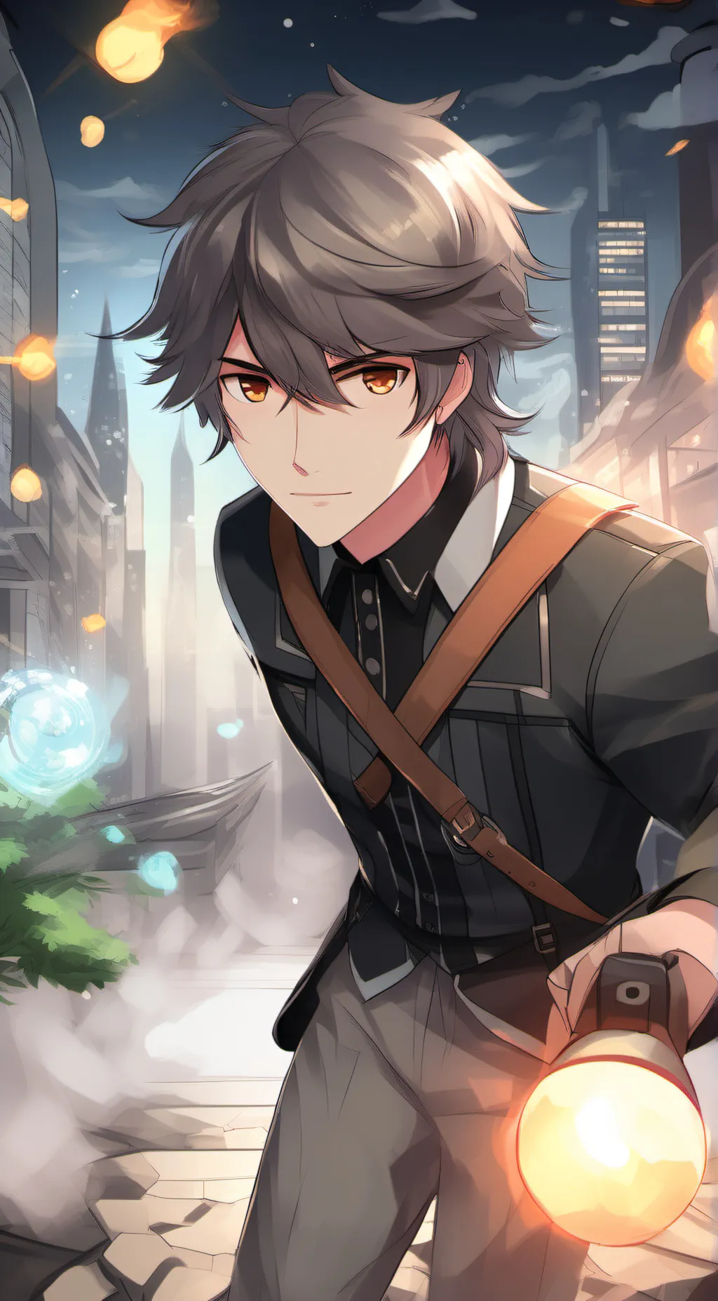 ai character: Spike background