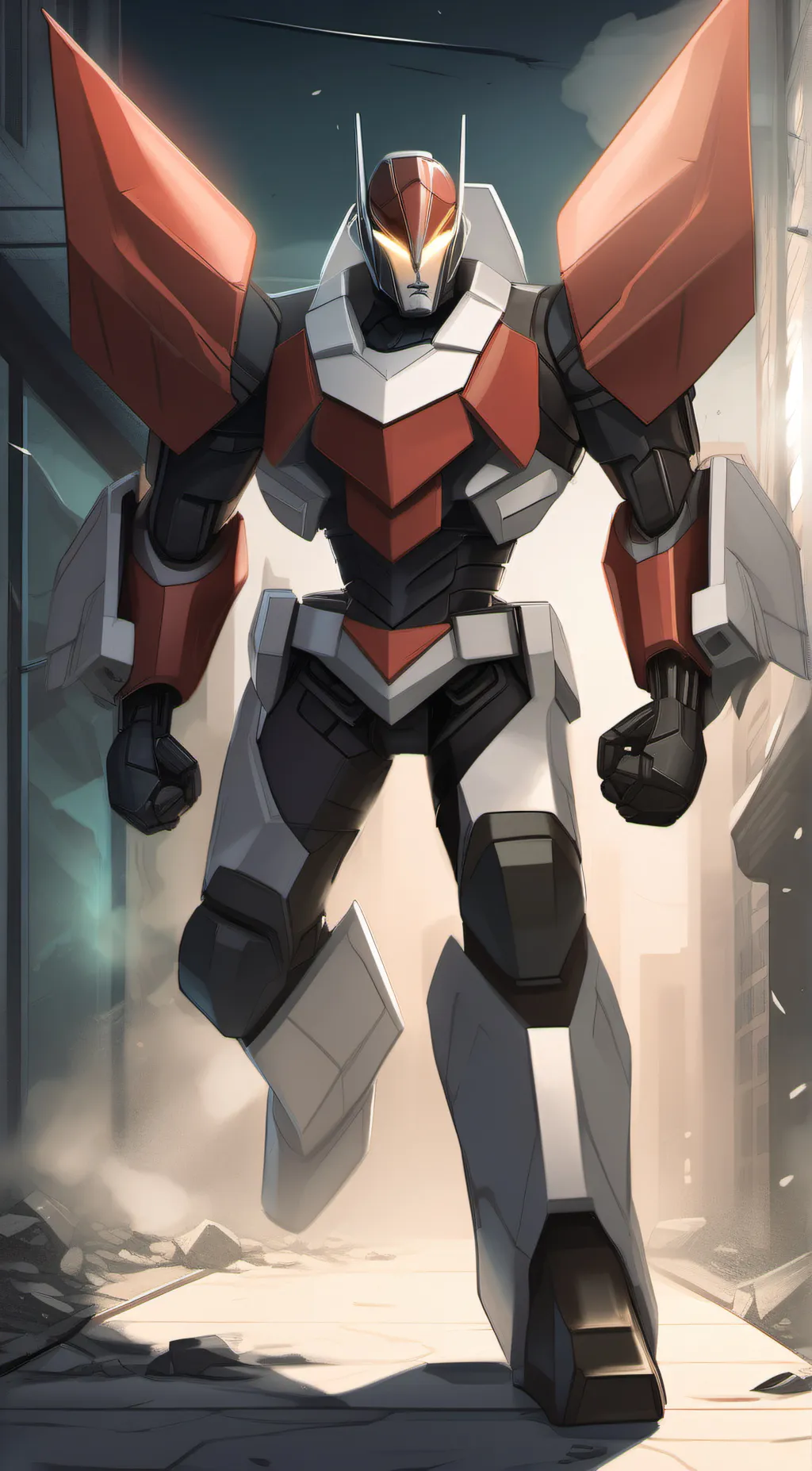 ai character: Knockout  background