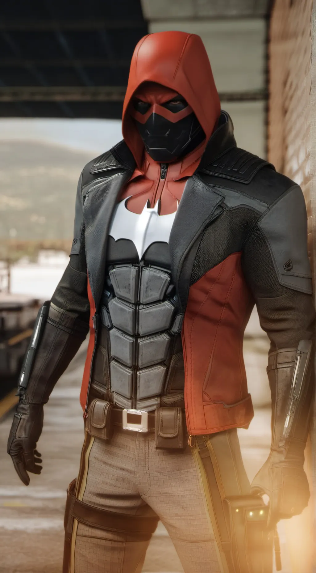ai character: Red Hood background