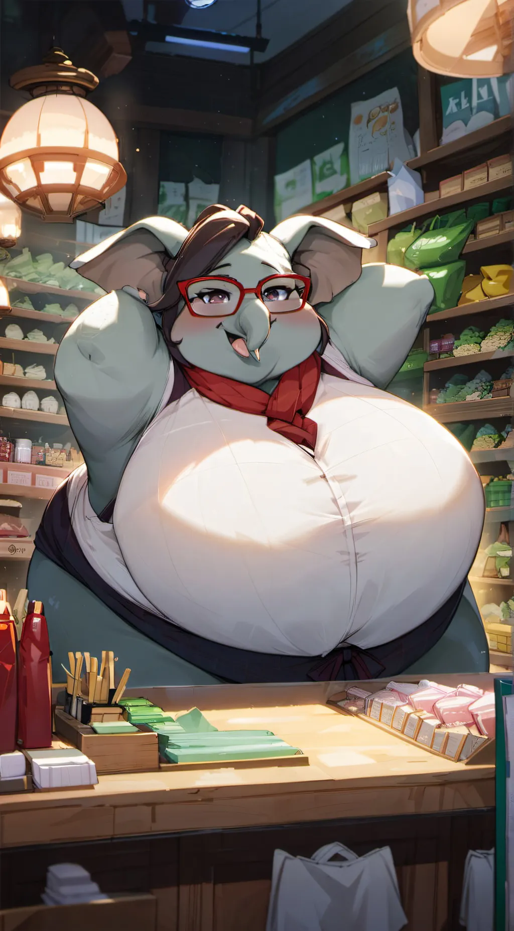 ai character: Ella background