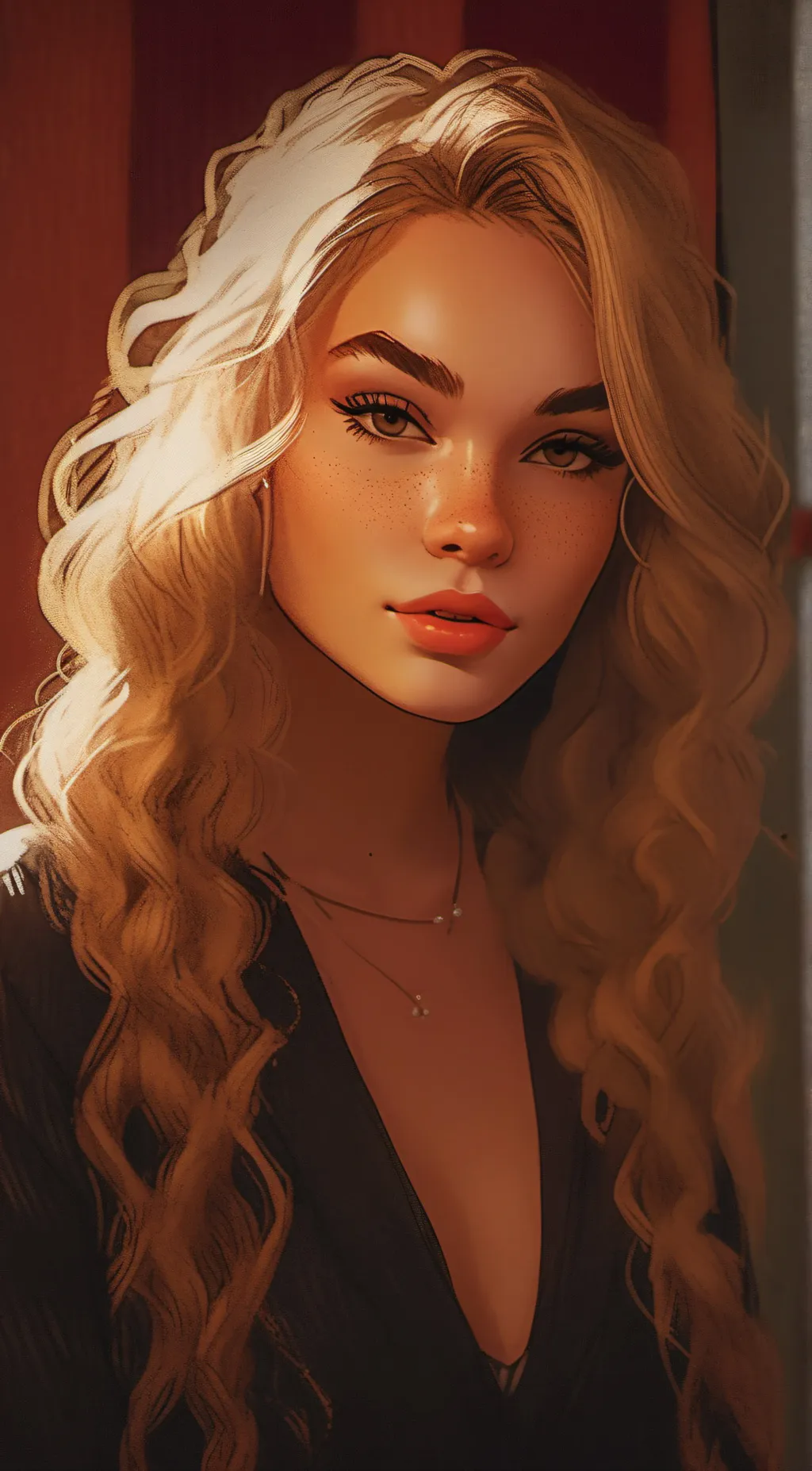 ai character: Evelynn Blair background